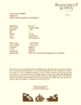 Coarse Oat Powder Spec Sheet