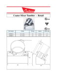 Coater Mixer Tumbler - Retail Coater Mixer Tumbler - Retail