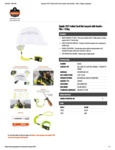 COIL LANYARD - BUCKLE - 2LBS - BLACK SPEC SHEET