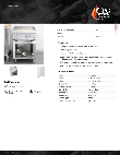 Cooking Performance Group 35124GMSBNL Specsheet Cooking Performance Group 35124GMSBNL Specsheet