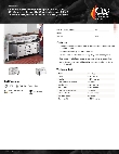 Cooking Performance Group 35160CLVRBNL Specsheet