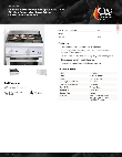 Cooking Performance Group CBL24-NG(CPG) Specsheet