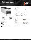 Cooking Performance Group 351CPGDSPRL Specsheet