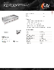 Cooking Performance Group G60-NG(CPG) Specsheet