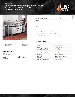 Cooking Performance Group G60T-NG(CPG) Specsheet