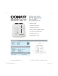 CPT-122WH Cuisinart extended stay toaster spec sheet