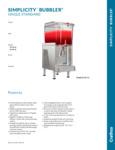 Crathco CS-1D-16 Series Spec Sheet