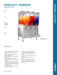 Crathco CS-3L-16 Series Spec Sheet