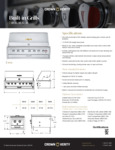Crown Verity Built-In Grills Specsheet