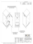 Crown Verity IBILC-PH-1D Infinite Series Large Built-In Cabinet with Propane Tank Holder and One Drawer Line Drawing Crown Verity IBILC-PH-1D Infinite Series Large Built-In Cabinet with Propane Tank Holder and One Drawer Line Drawing