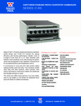 C-RS Countertop Charbroilers C-RS Countertop Charbroilers