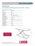 Spec Sheet