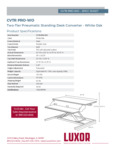 Spec Sheet