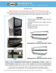 Stacking Kits XAF/XAFT Convection Oven Accessory Stacking Kits XAF/XAFT Convection Oven Accessory