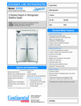 2702RSN Specsheet 2702RSN Specsheet