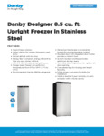 Danby DUFM085A4BSLDD Spec Sheet