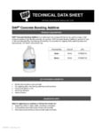 DAP Concrete Bonding Additive Specsheet DAP Concrete Bonding Additive Specsheet