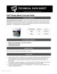 DAP Ready Mixed Concrete Patch Specsheet DAP Ready Mixed Concrete Patch Specsheet