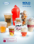 Dart Solo PET Cups Specsheet Dart Solo PET Cups Specsheet