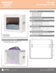 BOWMAN White-Coated Steel Shield Face Mask Dispenser BOWMAN White-Coated Steel Shield Face Mask Dispenser