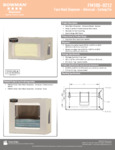 BOWMAN Quartz Beige ABS Plastic Universal Face Mask Box Dispenser BOWMAN Quartz Beige ABS Plastic Universal Face Mask Box Dispenser