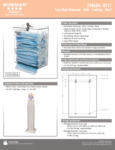 BOWMAN Clear Plastic Face Mask Dispenser- Locking BOWMAN Clear Plastic Face Mask Dispenser- Locking
