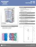 BOWMAN Clear Plastic Bulk Hairnet Dispenser