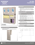 BOWMAN Quartz Beige ABS Plastic Protective Wear Organizer with Box of Shields