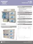 BOWMAN Clear Plastic Surgical Protective Wear Organizer