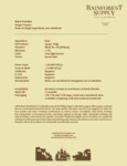 Date Powder Specifications