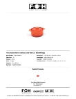 957KOR16OR Specsheet 957KOR16OR Specsheet
