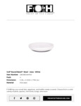 DBO183WHP21 Spec Sheet