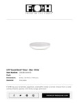 DBO184WHP21 Spec Sheet