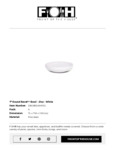 DBO185WHP22 Spec Sheet