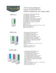 Dispenser Amenities Aviva Spec Sheet