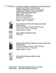 Dispenser Amenities Solera Spec Sheet
