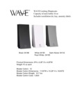 Dispenser Amenities Wave Spec Sheet
