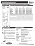 Spec Sheet Spec Sheet