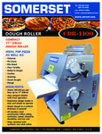 Somerset CDR1100 Dough Sheeter Spec Sheet