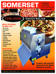 Somerset CDR1500 Dough Sheeter Spec Sheet Somerset CDR1500 Dough Sheeter Spec Sheet