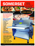 Dough-Rollers-CDR-2000 Specsheet Dough-Rollers-CDR-2000 Specsheet
