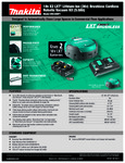Makita DRC200 Spec Sheet