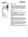 iVario L Adjustable Base Specs