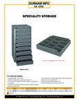 Durham 610-95 Storage Spec Sheet