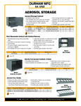 Durham Aerosol Storage Spec Sheet
