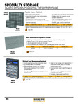 Durham PLASTIC DRAWER, PEGBOARD, TILT OUT STORAGE Spec Sheet