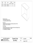 Dustnet Cube spec sheet