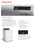 DV6000W Spec Sheet DV6000W Spec Sheet