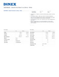 DXCFB502A Spec Sheet DXCFB502A Spec Sheet