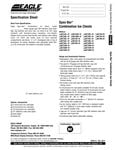 Eagle Group Combination Ice Chest Specsheet